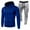 Blue, variant on Men Summer Outfits 3 Button Suit Men Pinstripe Suit Jacket Men Man Casual Suites Jacket And Pant Set for Korean Jackets And Boys Dinner Tux for Mens Fall Winter Black M