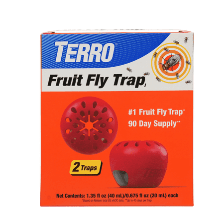 TERRO Fruit Fly Trap, 2 Pack