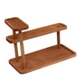 thumbnail image 3 of FashionCha Desktop Organizer 3 Tier Office Desk Shelves for Bathroom Office Living Room dark brown, 3 of 9