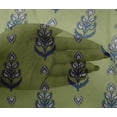 thumbnail image 4 of oneOone Viscose Chiffon Fabric Leaves & Paisley Block Decor Fabric Printed BTY 42 Inch Wide, 4 of 4