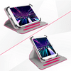 UrbanX 10.1 Inch Universal Tablet Case Protective Cover Folio for Lenovo Yoga Tablet 10 HD+ 360 Degree Rotatable Kickstand Multiple Viewing Angles Credit Cards Holder