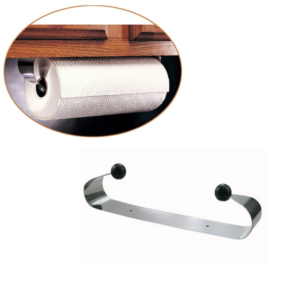 Tineasur Wall Mounted Paper Towel Holder Silver 1Pcs