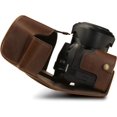 thumbnail image 4 of MegaGear Ever Ready Leather Camera Case Compatible with Leica V-Lux 5, Panasonic Lumix DC-FZ1000 II, 4 of 5