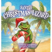 Santa's Christmas Lizard, (Hardcover)