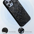 thumbnail image 3 of Hexafiber Phone Case, Real Carbon Fiber Phone Case,Forged Carbon Fiber Flakes Case, Support Wireless Charging, All-Inclusive, Anti-Slip Sides for iPhone 16 15 14 13 12 Pro Max, 3 of 8