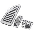 thumbnail image 1 of Antideslizante Reposapiés Acelerador Gas Freno Pedal Almohadillas Funda Kit para Coche, 1 of 7