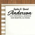 thumbnail image 1 of Printtoo Personalized Wedding Self Inking Family Return Address Custom Rubber Stamp Gift Idea, 1 of 6