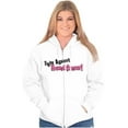 thumbnail image 4 of Fight Against Breast Cancer Awareness Zip Hoodie Sweatshirt Women Brisco Brands S, 4 of 6