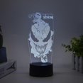 thumbnail image 3 of 3D Night Light Creative Light Painting Decoration Ornament Kids Gifts UFO White Flash 9 16 Color Remote, 3 of 5