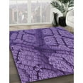 thumbnail image 2 of Ahgly Company Indoor Rectangle Patterned Tyrian Purple Area Rugs, 5' x 8', 2 of 6