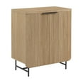thumbnail image 2 of Miekor Furniture Modern Scandi Fluted-Door Storage Console – Coastal Oak BS7774, 2 of 6