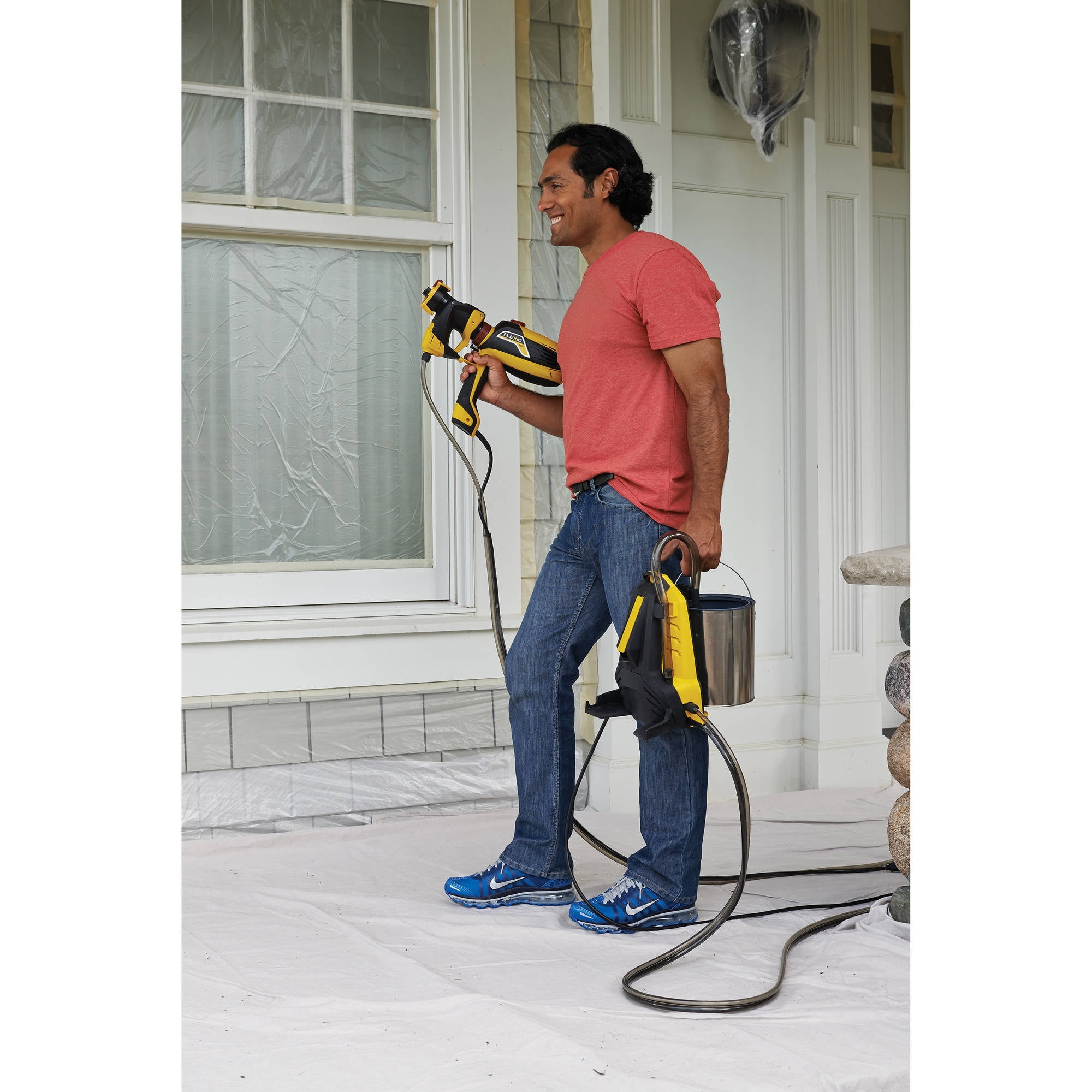 Wagner Flexio 990 Hvlp Direct Feed Paint Sprayer, 9 Gph eBay