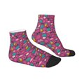 thumbnail image 3 of Bingfone Summer Flamingo Design Patterned Men'S Women'S Casual Cotton Socks, 3 of 9