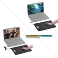 thumbnail image 2 of HUION DWH69 Portable Sans Fil / Filaire Dessin Graphique Tablette Pad 9" * 6" Zone Active Intégrée Li-ion Batterie avec Récepteur USB Rechargeable Stylo Numérique pour Windows PC, 2 of 7