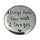 thumbnail image 2 of Monedas de bolsillo personalizadas de acero inoxidable | Fichas de la fortuna grabadas para la toma de decisiones | Regalos de peltre estampados a mano para parejas, amigos y familiares | Re, 2 of 2