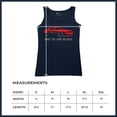 thumbnail image 7 of Bad To The Block Muscle Car Women's Tank Top Street Racer American RT V8 Octane Power Perfomance Racing Coupe, 7 of 7