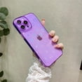 thumbnail image 3 of case for iPhone 14 Pro Max Case, Clear Laser Bling Glitter Cute Holographic Love Heart Pattern,Slim and Soft TPU Anti Scratch Shockproof Case for Women Girls Back Cover Purple, 3 of 14