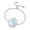 D, variant on Adjustable Lipstick Storage Bracelet with Shell Accent for Quick Makeup Touch Ups at Work or Travel