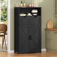 thumbnail image 5 of LENLN Bathroom Cabinet with Adjustable Shelf, Storage Cabinet with 2 Doors & 2 Drawers, Cupboard, for Living Room, Hallway,, 5 of 6