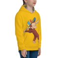 thumbnail image 4 of Curious George Printing Hooded Sweater Hoodies For Teens Boys Girls With Pocket Sweatshirt Hoody, 4 of 5
