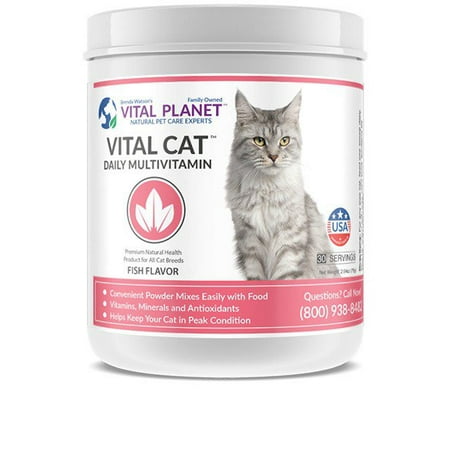 Cat Vital Daily multivitamines Vital Planet 2,64 oz poudre