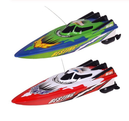 Remote Control Twin Motor High Speed Boat RC Racing Outdoor Toys With Radio 