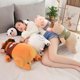 thumbnail image 2 of Juguete de animales de peluche largos, almohada suave, perro Shar Pei, cerdo, León, Panda, oso Polar, 2 of 5