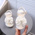 thumbnail image 5 of Tigivemen Toddler Sandals Girl Summer Water Shoes for Kids Beach Shoetoddler Flat Sandals with Adjustable Ankle Strap Beige Size 9, 5 of 6