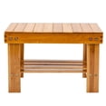 thumbnail image 3 of Children Bench Stool Bamboo Wood Color Kitchen Bedroom Kids Learning Dining Small Chairs, 3 of 6