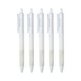 thumbnail image 3 of 0.5mm Fine Point Gel Pens 5 Pack Black Ink Smooth Writing for Journaling Note Taking Office Learning SuppliesforFurniture(White),Ccwuwei, 3 of 7