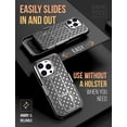 thumbnail image 4 of Funda de teléfono Rome Tech para Apple iPhone 16 Pro con funda negra, 4 of 7