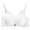 White, variant on Women's New No Wire Lace Push Up Bra Sexy, Comfortable Sides, Good Support, Low Cut Neckline