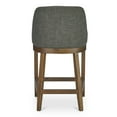 thumbnail image 4 of Moe's Home Collection EDWARD Fabric Counter Stool Green Color, 4 of 5