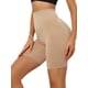 thumbnail image 4 of INSPIRE CHIC Pantalones cortos moldeadores de cintura alta para mujeres, control de abdomen, faja para muslos, panties pequeños beige, 4 of 4