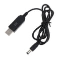 thumbnail image 6 of BQBQERT USB to DC5.5x2.1mm Power Regulator Charging Cable Cord 5V to 12V Voltages Step Up Converter Cable Boosting Line, 6 of 11