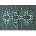 thumbnail image 1 of Ahgly Company Indoor Rectangle Persian Light Blue Traditional Area Rugs, 3' x 5', 1 of 4