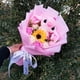 thumbnail image 4 of Muñecos de peluche de Lilo Stitch con ramo de flores de rosas de jabón, animales de peluche de anime, decoración del hogar, regalo de San Valentín y Navidad, 4 of 5