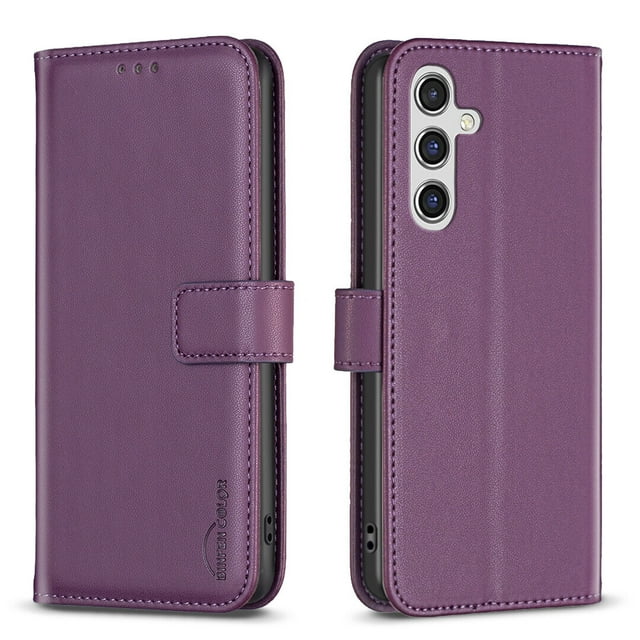 Compatible with Samsung Galaxy A15 Wallet Case with Card Slots Magnetic Closure Flip Folio Cover