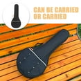 thumbnail image 3 of PTOOTP Versatile Black Banjo Storage Bag with Handle Shoulder Straps and Protective Thickened Fabric, 3 of 8