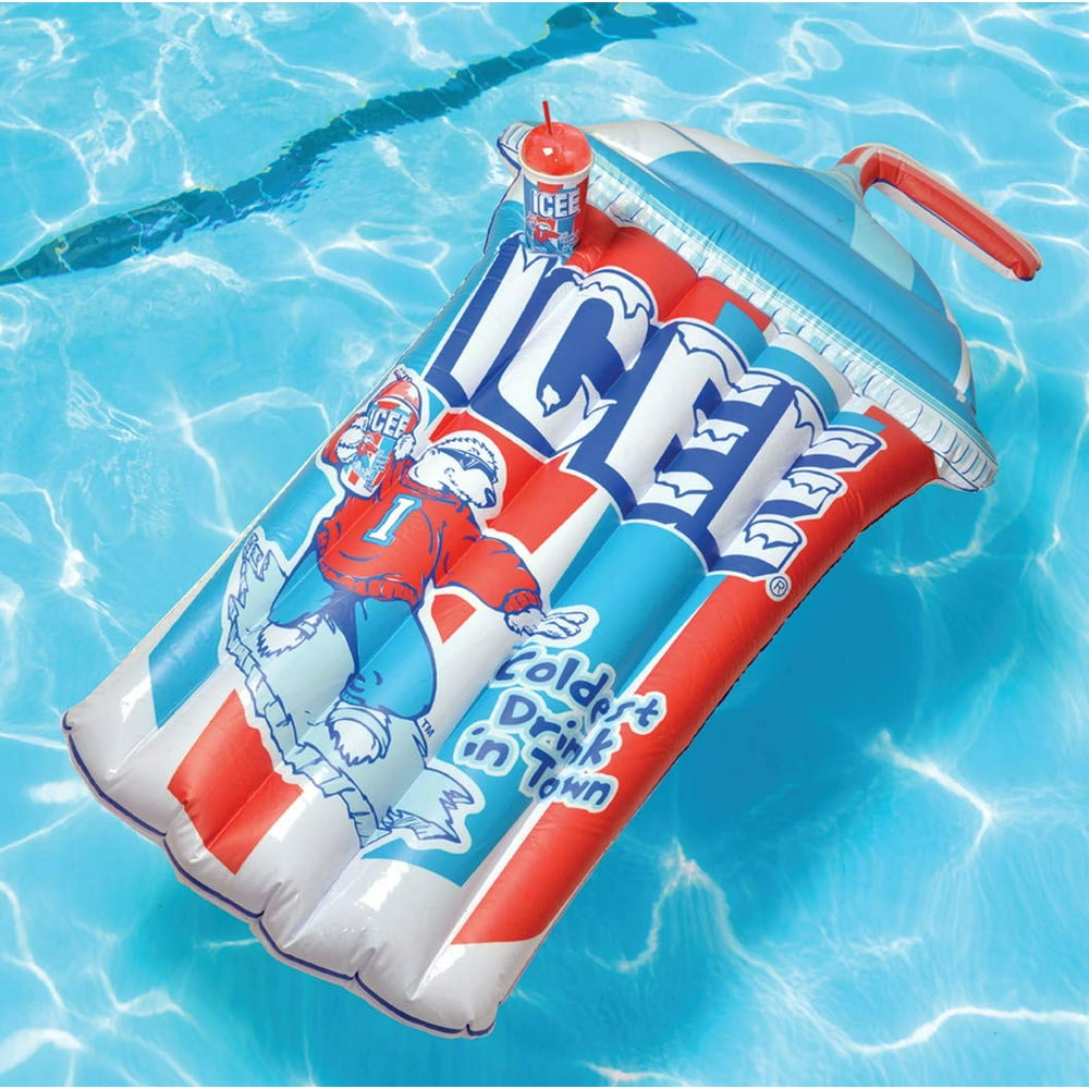 ICEE Inflatable Pool Float for Kids and Adults Swimming Pool Lounger