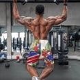 thumbnail image 3 of Yuyamidu Hibiscus Floral Men's Swim Trunks Quick Dry Fabric Board Shorts with Pockets Suitable for Active Water Sports and Surfing Man XL, 3 of 8