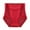 Red, variant on Fancifize Womens High Waist Underwear Soft Cotton Tummy Control Briefs Breathable Full Coverage Lace Panties