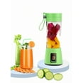 thumbnail image 6 of 1pc 12.85oz Portable Blender Cup, Electric USB Juicer Blender, Mini Blender For Shake And Salad, Juice, Six Blades, Powerful Blending, 6 of 11
