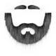 thumbnail image 1 of KAKOWELY 1 Juego de Bigotes Postizos para Halloween, Barba Falsa Esponjosa, Kit de Bigote y Cejas para Cosplay, Accesorio para Cosplay, 1 of 4