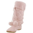 thumbnail image 3 of Talia-Hi Women Mukluk Faux Fur Boot Mid Calf Winter Snow Pink 5.5, 3 of 5