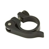 Alloy Seat Post Clamp Outer Diameter 28.6mm Quick Release, (Black)