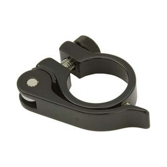 Alloy Seat Post Clamp Outer Diameter 28.6mm Quick Release, (Black)