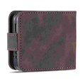 thumbnail image 6 of Case for Samsung Galaxy Z Flip 7, PU Leather Card Slots Magnetic Closure Vintage Shockproof Protective Case for Samsung Galaxy Z Flip 7 - Brown, 6 of 12