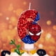 thumbnail image 5 of Vela de Spiderman para Niños XUQIANG Decoración de Pastel de Cumpleaños Suministros de Juguetes, 5 of 5