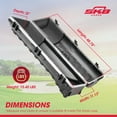 thumbnail image 2 of SKB Étuis ATA Standard Coque Rigide en Plastique Sac de Golf à Roulettes Étui de Voyage, Noir, 2 of 10